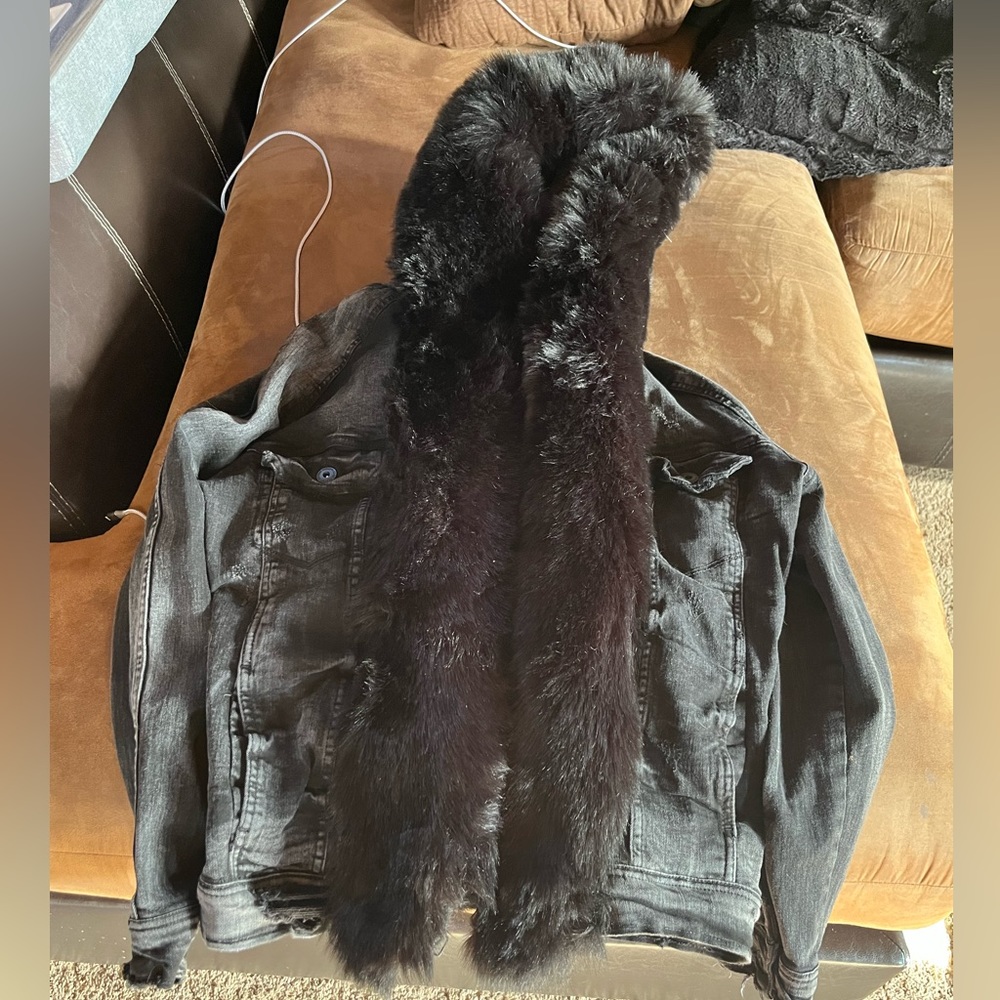 Men’s black Jean Jacket